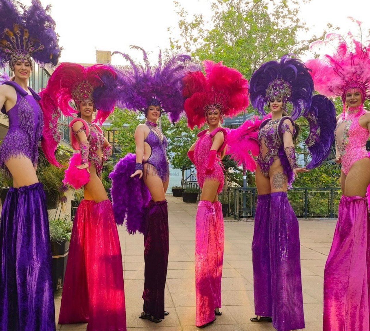Glow and Go entertainers at a carnival event